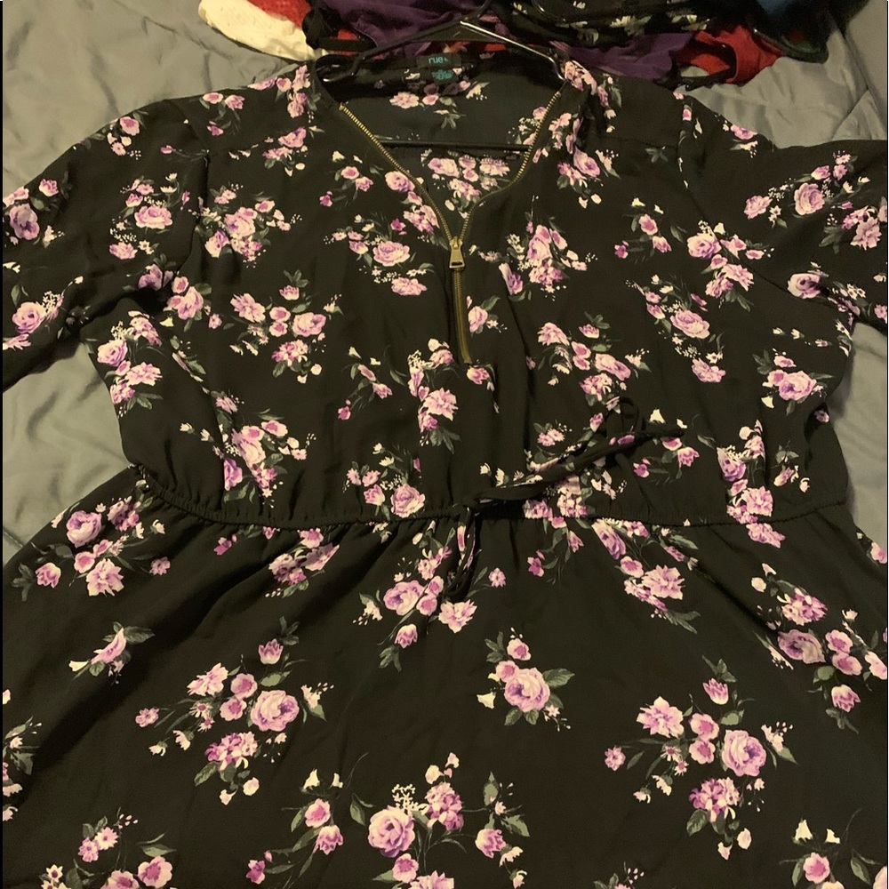 Wrap dress shirt